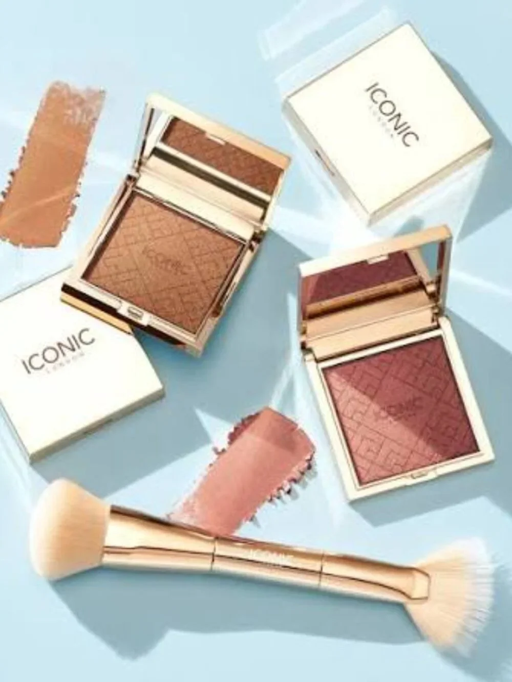 Cheek Glow Duo Brush NEW UNUSED